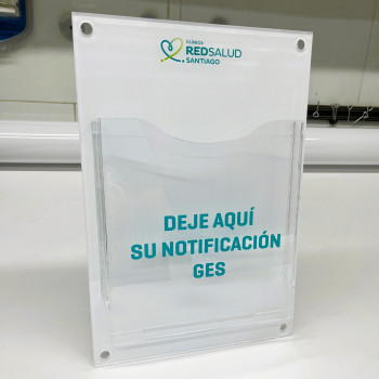 Porta hoja con Gráfica